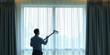 Commercial curtain stain removal service eureka-vic hotels offices restaurants